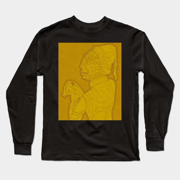 Yellow Journalist from Wermspittle Long Sleeve T-Shirt by Hereticwerks